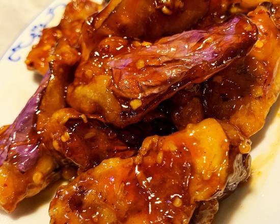 27. 左茄子 Aubergine avec sauce Général Tao Eggplants with General Tao Sauce